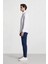 Tailored Fit Normal Kesim Düz Paça Her Yöne Esneyen Yazlık Kumaş Pantolon C7508AX25SP 5