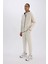 Fit Slim Fit Jogger Eşofman Altı Dar Kesim Skuba Dalgıç Kumaş Standart Paça Beli Bağcıklı Lastikli Paça Z9112AZ25SP 4