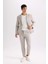 Jogger Yazlık Kumaş Pantolon Basic Düz Cepli Düz Paça D3695AX24AU 5