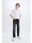 Erkek Çocuk Straight Fit Basic Düz Jean Pantolon C7230A825SM 4