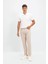 Chino Kanvas Pantolon Slim Fit Dar Kesim Pamuklu Esnek Dar Paça C9441AX24AU 3