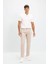 Chino Kanvas Pantolon Slim Fit Dar Kesim Pamuklu Esnek Dar Paça C9441AX24AU 4