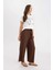 Culotte Geniş Paça Krinkıl Viskon Kapri C9565AX24SM 3