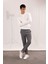 Tailored Fit Normal Kesim Düz Paça Her Yöne Esneyen Yazlık Kumaş Pantolon C7508AX24AU 1