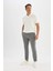 Tailored Fit Normal Kesim Düz Paça Her Yöne Esneyen Yazlık Kumaş Pantolon C7508AX24AU 4