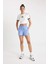 DeFactoFit Slim Fit Esnek Dokulu Deniz Şortu B6571AX24HS 3