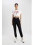 Fit Standart Fit Jogger Eşofman Altı Çift Cepli Beli Paçası Lastikli B8978AX24SM 5