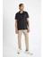 Fit Jogger Eşofman Altı Slim Fit Dar Kesim Dokuma Üç Cepli Fermuarlı Paça B2780AX24SM 3