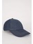 Erkek Etiket Baskılı Jean Cap Şapka A9520AX24SM 2