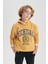 Erkek Çocuk Oversize Geniş Kalıp Kapüşonlu Baskılı Sweatshirt B7104A824SP 1