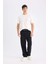 %100 Pamuk New Regular Fit Bisiklet Yaka Basic Düz Kısa Kollu Beyaz Tişört V7699AZ25SP 2