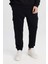 Regular Fit Jogger Eşofman Altı Basic Düz Kargo Cepli Lastikli Paça D5252AX25SP 1
