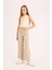 Kız Çocuk Wide Leg Kargo Geniş Paça Jean Pantolon C0451A825SM 3