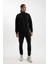 Fit Sporcu Jogger Eşofman Altı Slim Fit Dar Kesim Skuba Dalgıç Kumaş Standart Paça C0485AX24AU 2