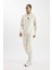 Fit Sporcu Jogger Eşofman Altı Standart Fit Normal Kesim Beli Paçası Lastikli D2047AX24AU 3