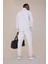 Fit Standart Fit Sporcu Jogger Eşofman Altı Standart Paça Skuba Dalgıç Kumaş D7308AX25SP 5