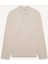 %100 Pamuk New Regular Fit Basic Düz Uzun Kollu Dokulu Pike Polo Tişört D7530AX25SP 4