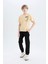 Erkek Çocuk Jogger Fit Esnek Bantlı Paça Jean Pantolon D6552A825SP 4
