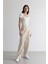 Beli Lastikli Keten Karışımlı Harem Pantolon C2100AX24SP 3