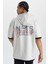 Fit NBA Brooklyn Nets Oversize Sırt Baskılı Kapüşonlu Kısa Kollu Tişört B9898AX24SM 1