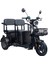 Elit 540 3 Tekerli 2 Kişilik Elektrikli Moped - Uzay Gri 1