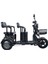 Elit 540 3 Tekerli 2 Kişilik Elektrikli Moped - Uzay Gri 2