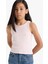 Kız Çocuk Bisiklet Yaka 2'li Atlet B6704A825SM 2