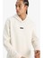 DeFacto Fit Standart Fit Kapüşonlu Skuba Dalgıç Kumaş Sporcu Sweatshirt D7364AX25SP 4
