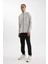 Fit Jogger Eşofman Altı Standart Fit Fermuar Cepli Skuba Dalgıç Kumaş D1896AX24AU 3