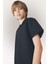 Erkek Çocuk Oversize Geniş Kalıp Polo Yaka Keten Görünümlü Kısa Kollu Gömlek D5861A825SM 4