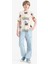 Erkek Çocuk Paraşüt Jean Pantolon D6821A825SM 4