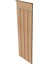 Iskandınav Model( 36 x 104 cm )Dekoratif Duvar Paneli Boyanabilir Ahşap 6 mm Ham Mdf Duvar Paneli 1