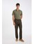 Regular Fit Normal Kesim Pantolon Düz Paça Cepli Basic Düz D1049AX24WN 4