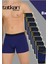 Tatkan 8'li Erkek Penye Modal Boxershort 1