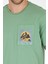 Erkek %100 Pamuk Cep Detaylı Baskılı Tişört – Bisiklet Yaka, Yazlık Model Erkek T-Shirt 0105 4