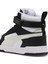 385839 26 Rebound Game High White/ Black/vapor Gray Erkek Sneaker 5