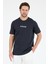 Erkek %100 Pamuk Bisiklet Yaka Kısa Kollu Baskılı T-Shirt Rahat ve Şık Günlük Tişört 0106 2