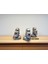 Moai Heykel Biblo 3’lü Set – Dekoratif Mini Masaüstü Figür (9x7,5 Cm) 1