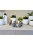Moai Heykel Biblo 3’lü Set – Dekoratif Mini Masaüstü Figür (9x7,5 Cm) 2
