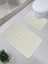 Banyo Paspası Silver Maldiv U Tip 2’li Set 2
