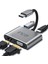 ITPC-06T 15CM Tip-C=>hdmı+Vga+Usb Hub 3