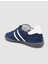 %100 Hakiki Deri Lacivert Bağcıklı Kadın Sneaker 5