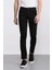 Carlo Skinny Fit Ekstra Dar Kalıp Normal Bel Ekstra Dar Paça Siyah Jean Pantolon R8763AZ24AU 1