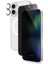 iPhone 16 Magsafe Şeffaf Kılıf + Hayalet Ekran Koruyucu + Kamera Lens Koruyucu (Siyah) 1