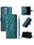 IPhone 14 Pro Max Bilek Kayışı Pu Deri Kart Yuvaları Tutucu Için Flip Case (Yurt Dışından) 1