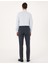 Erkek Koyu Mavi Slim Fit Kumaş Pantolon 50317636-VR032 4