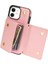 IPhone 12 Akordeon Kart Cüzdan Kılıf Crossbody Kayış Pu ile Uyumlu (Yurt Dışından) 5