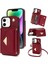 IPhone 12 Akordeon Kart Cüzdan Kılıf Crossbody Kayış Pu ile Uyumlu (Yurt Dışından) 1