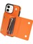 IPhone 12 Akordeon Kart Cüzdan Kılıf Crossbody Kayış Pu ile Uyumlu (Yurt Dışından) 5