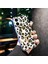 iPhone 16 Plus Uyumlu Leopar Desenli Magsafe Şarj Destekli Silikon Şeffaf Kılıf 1